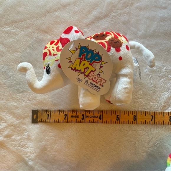 NWT PopArt! Mini Elephants - group of 4 - Cornelius, Taco Mama, aldente, Elecorn - Picture 2 of 8